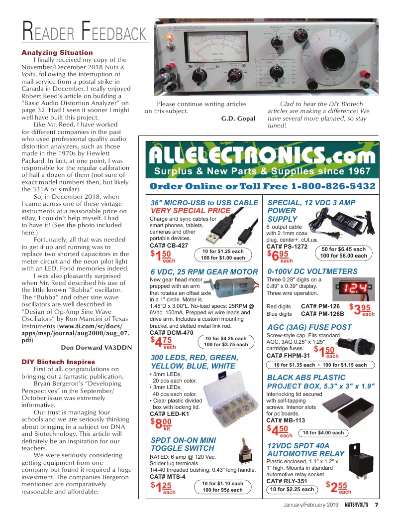 Nuts and Volts 2019-01